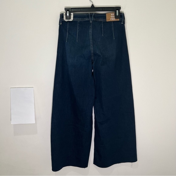 We the Free People CRVY Counter Culture Wide-Leg High Rise Jean Pant 26 27 - Picture 6 of 15